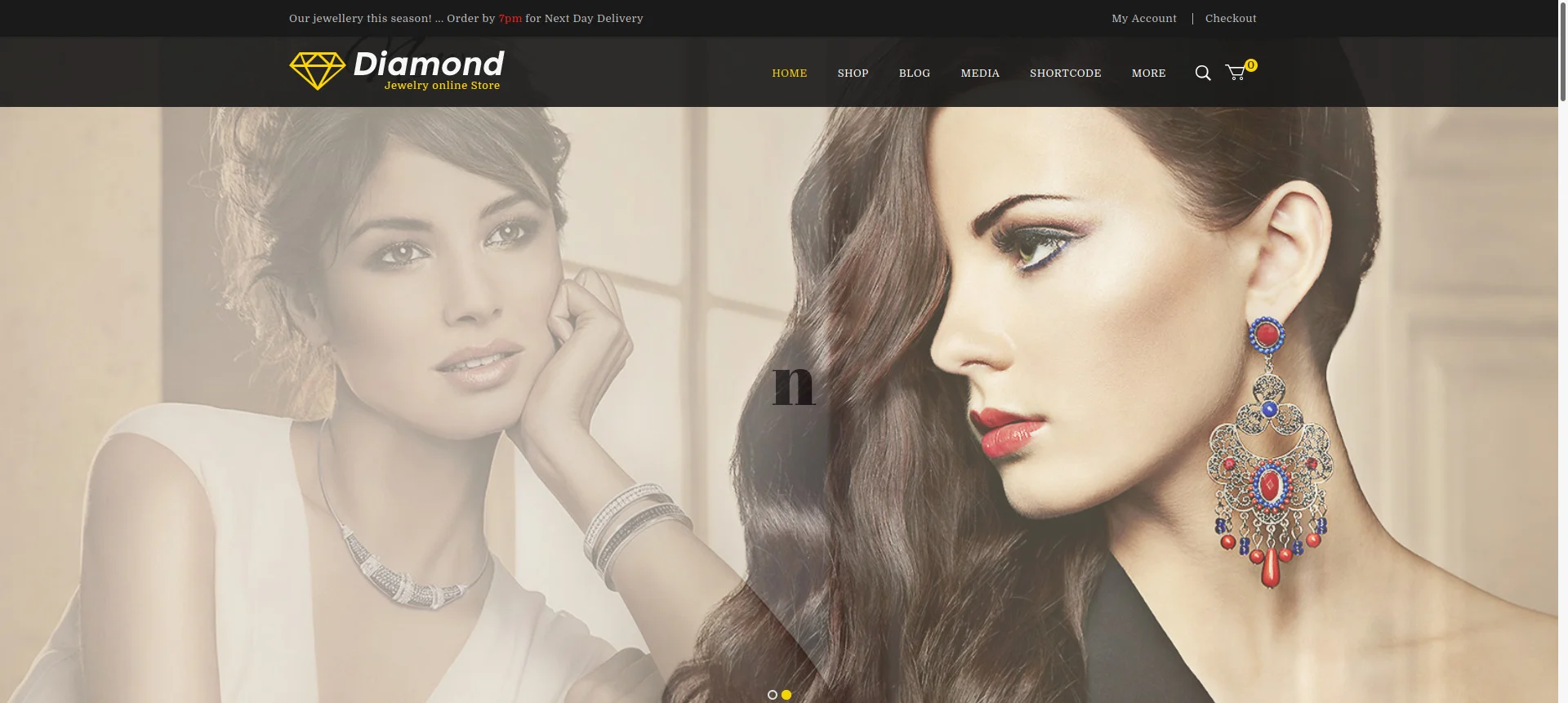 Diamond – Responsive WooCommerce Theme