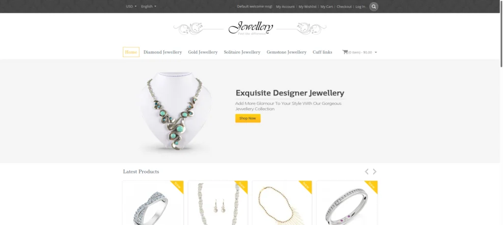 Jewellery – Magento Responsive Template