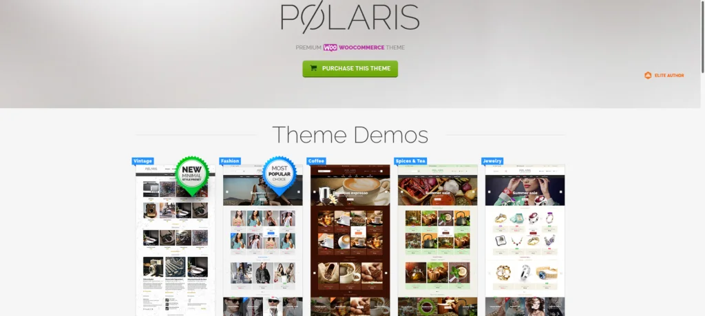 Polaris — Minimal & Powerful Multipurpose WooCommerce Theme