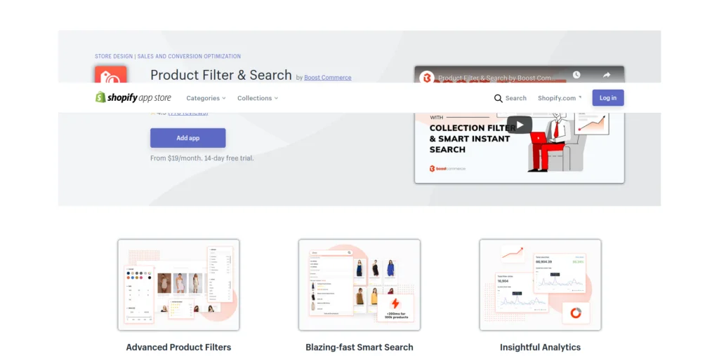 Product Filter and Search