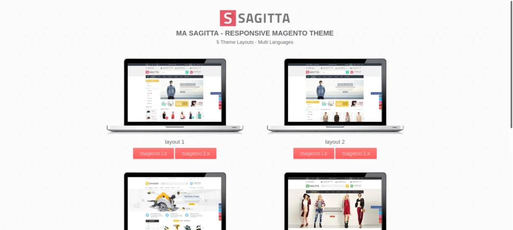 Sagitta – Mega Store Responsive Magento 1 & 2 Theme