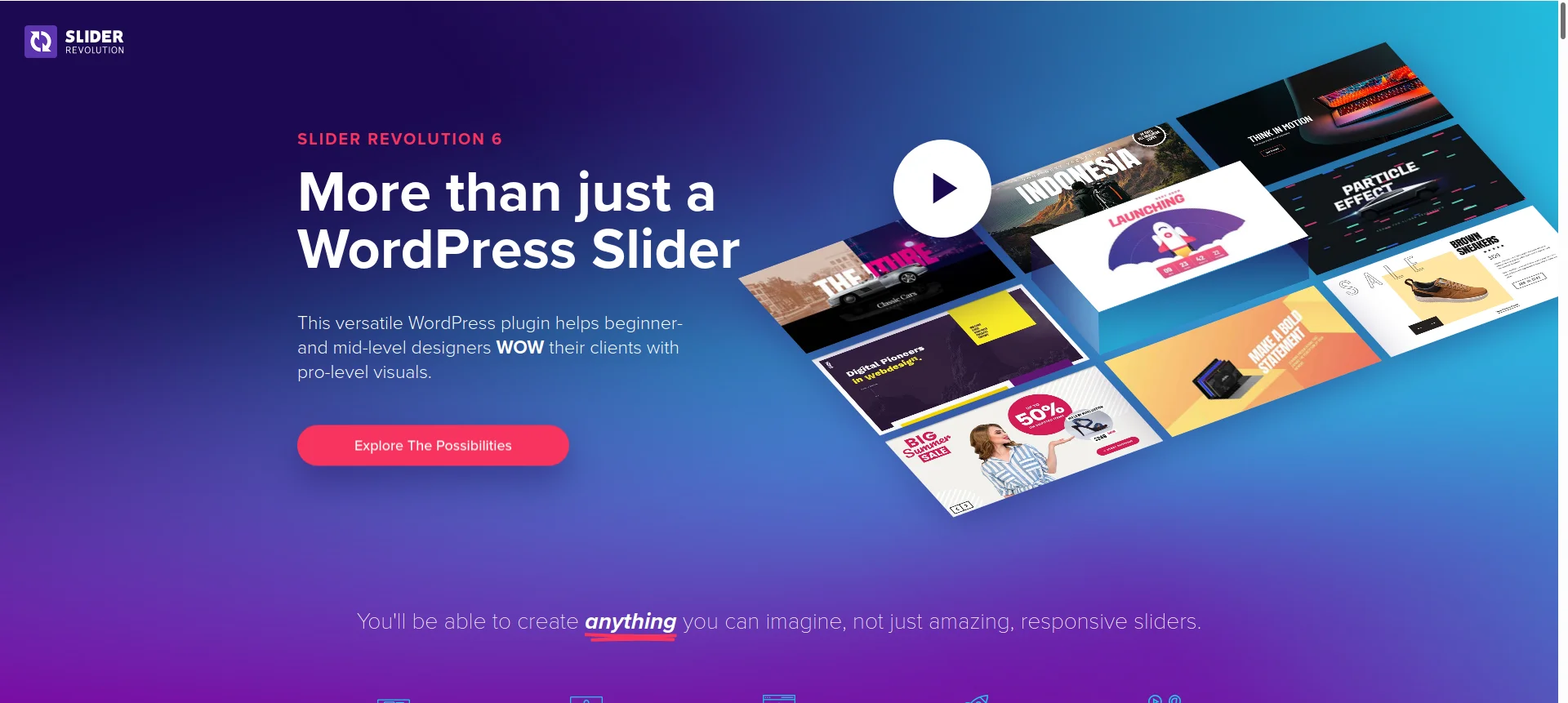 Slider Revolution Responsive WordPress Plugin